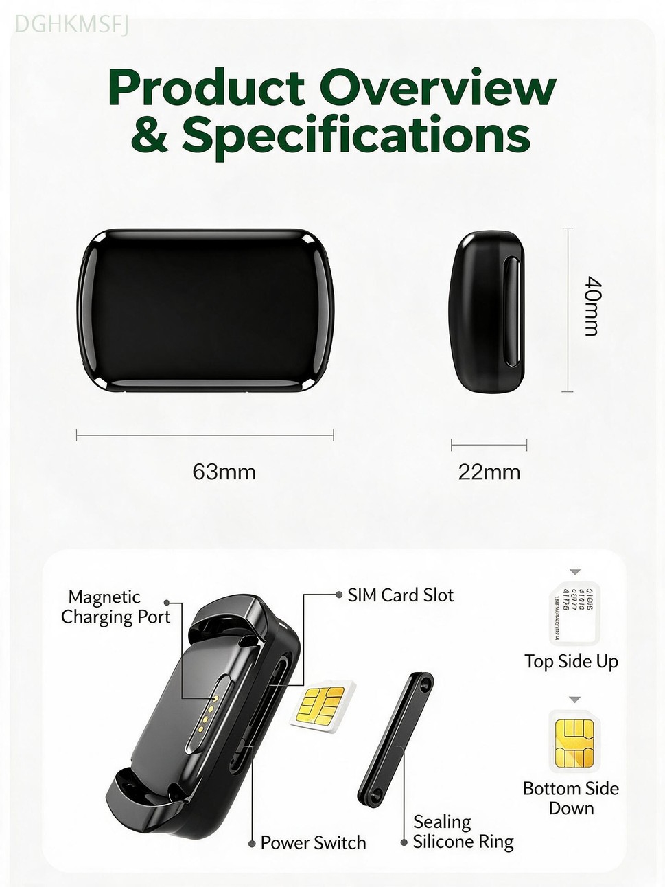 Pet GPS Tracker for Dogs and Cats